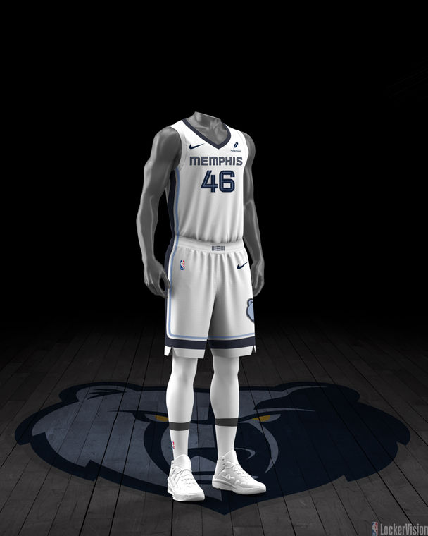 NBA LockerVision - Memphis Grizzlies - Association Edition Edition